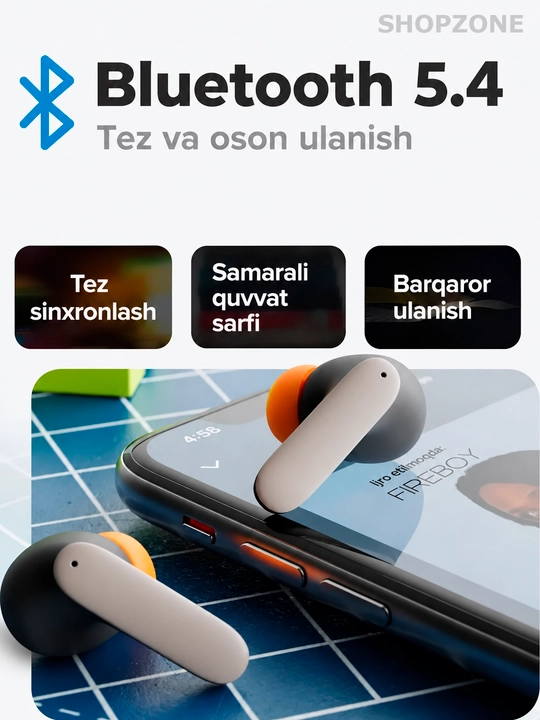 Simsiz Bluetooth quloqchinlar, TWS sensorli naushnik, iPhone va Android uchun mos, YL01