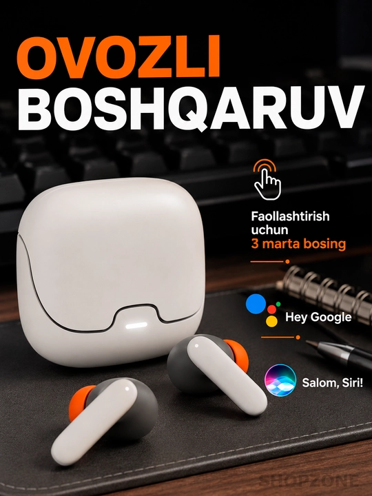 Simsiz Bluetooth quloqchinlar, TWS sensorli naushnik, iPhone va Android uchun mos, YL01
