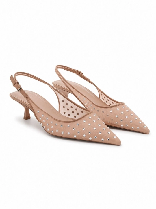 Ayollar uchun nafis va zamonaviy tuflilar, slingback modellari