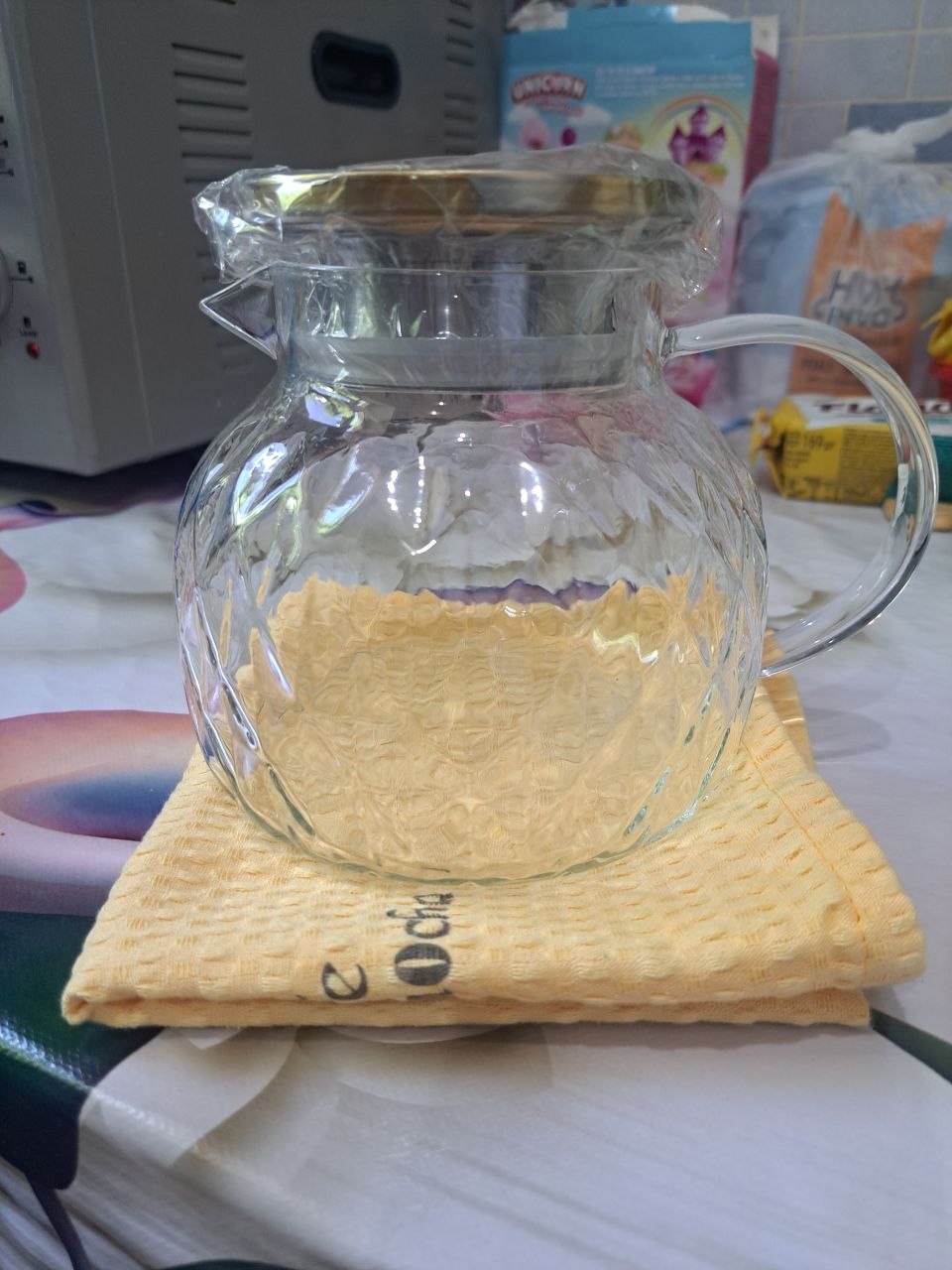 Сhoynak 1000 ml shishali filtrli, issiqqa chidamli shisha