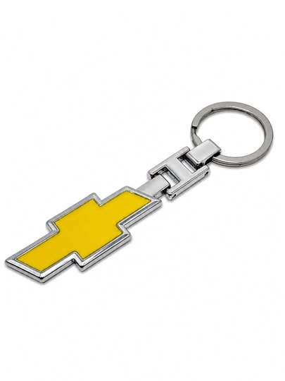Брелок для ключей Chevrolet, металлический брелок для автомобиля, аксессуар для ключей авто — JENSKI1-CHEVROLET12-ЖЕЛТ