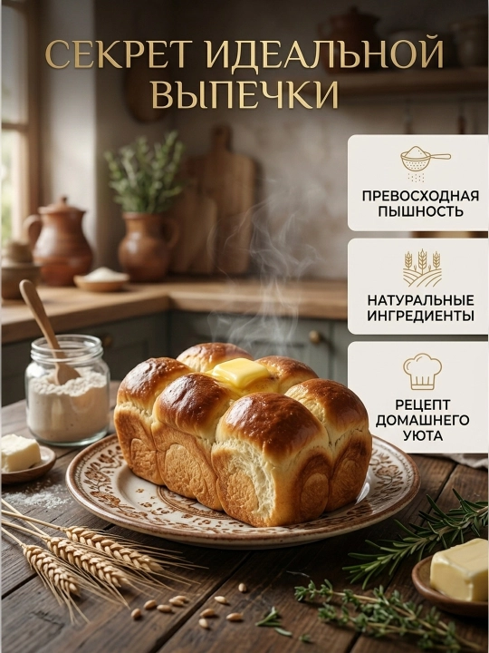Мука  Хлебопекарная "Алейка" Первый сорт 2 кг от щедрых полей Алтая
