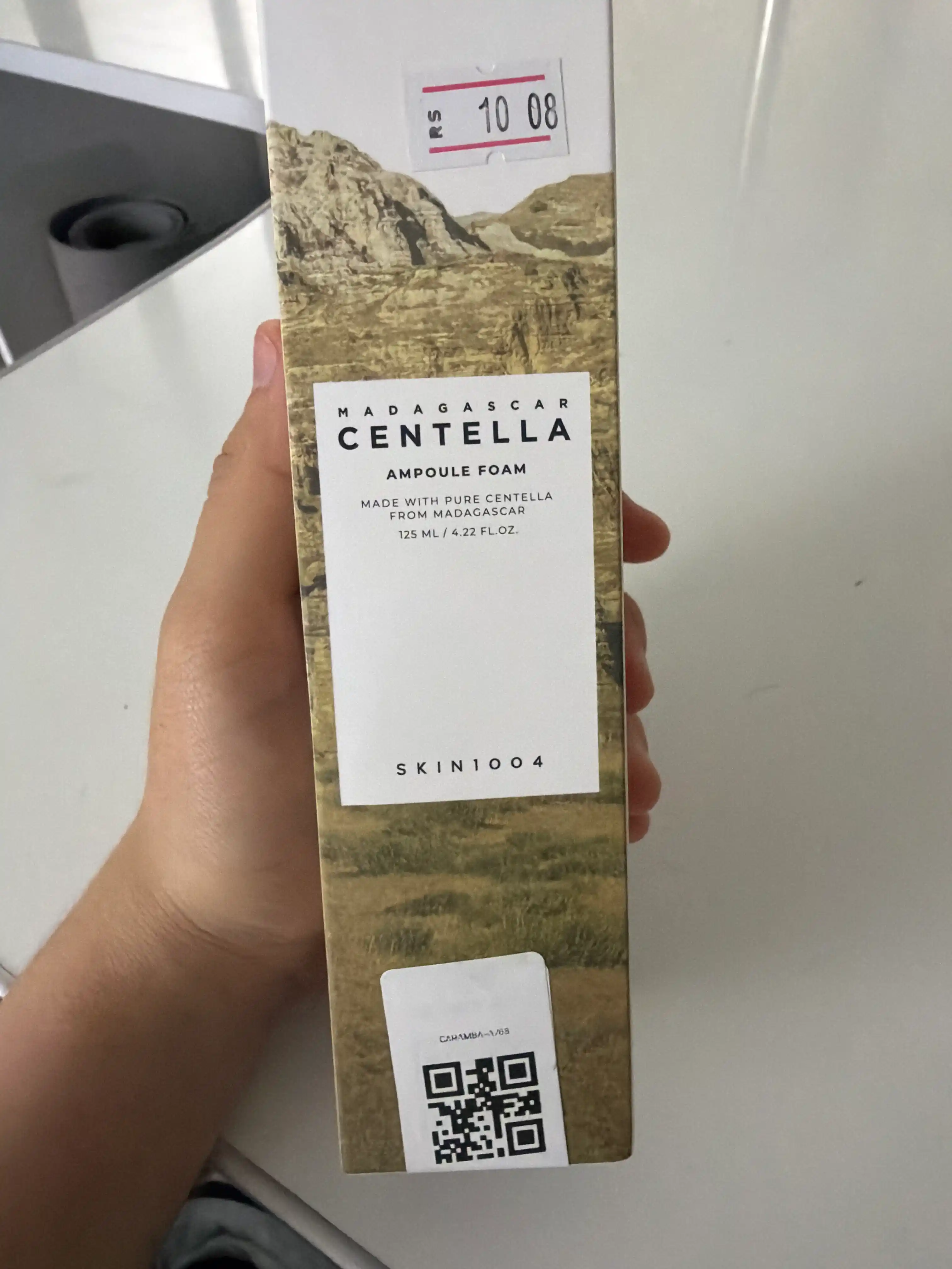 Skin1004 Madagaskar Centella Ampoule yuvinish uchun ko'pik, tozalash yuz penka