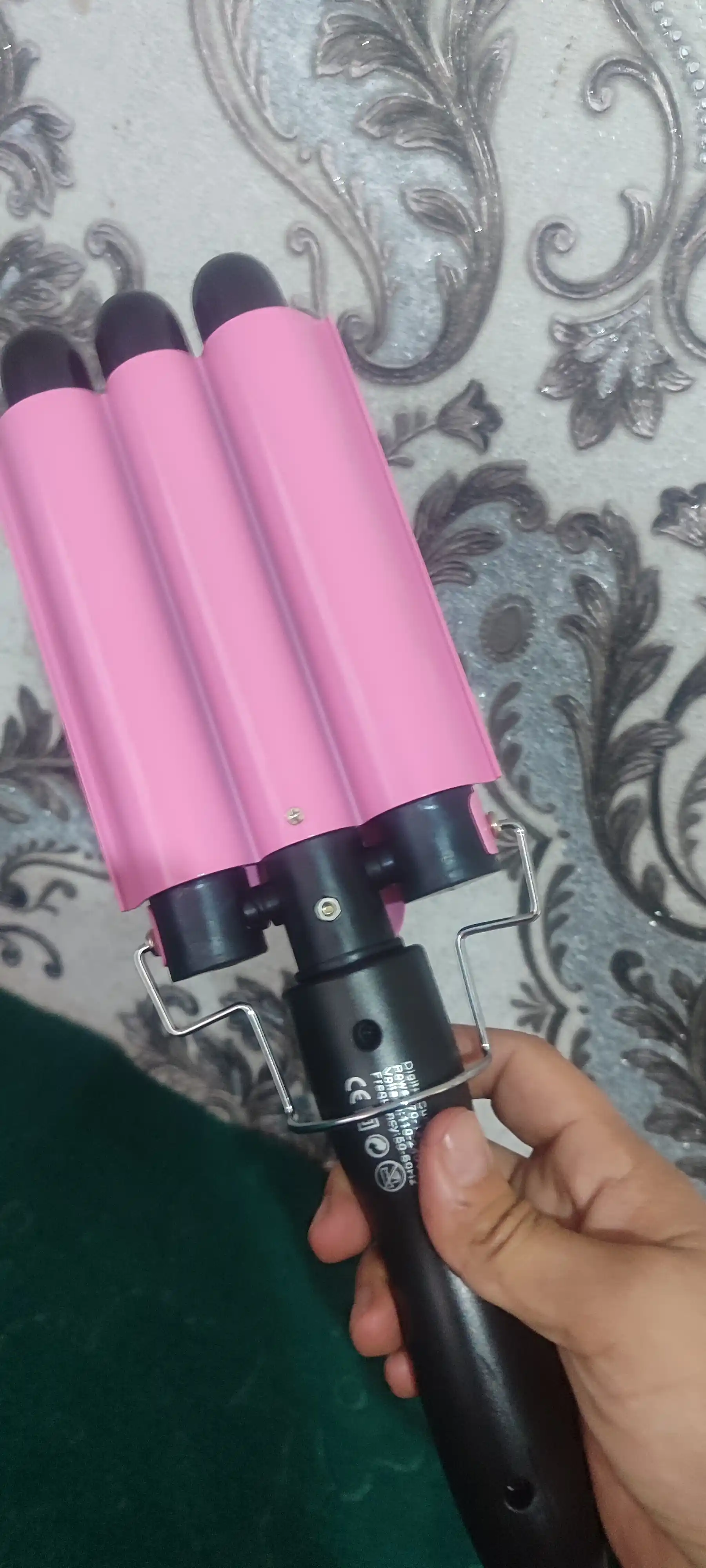 Soch ploykasi, uch silindrli 25 mm, yirik to‘lqinlar va jingalak qilish uchun