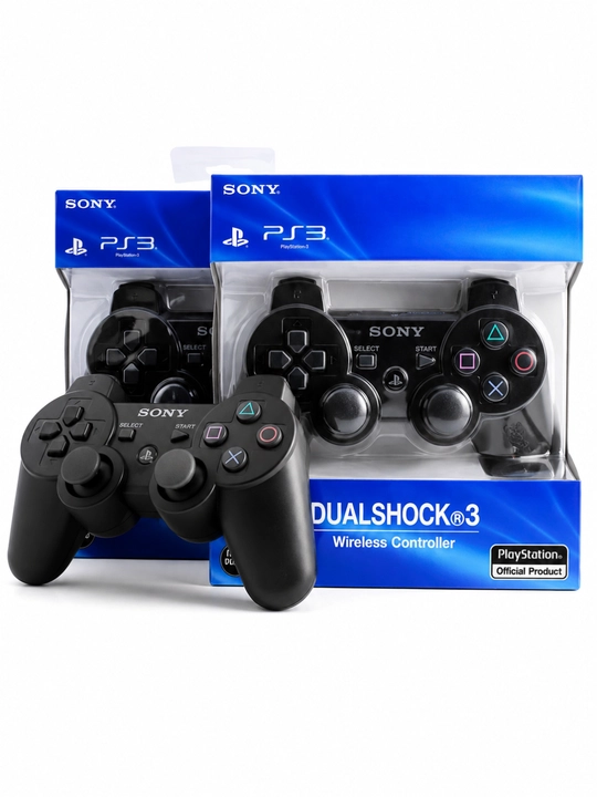Simsiz joystik DualShock 3 geympad, PlayStation 3 kontrolleri, qo‘sh tebranish