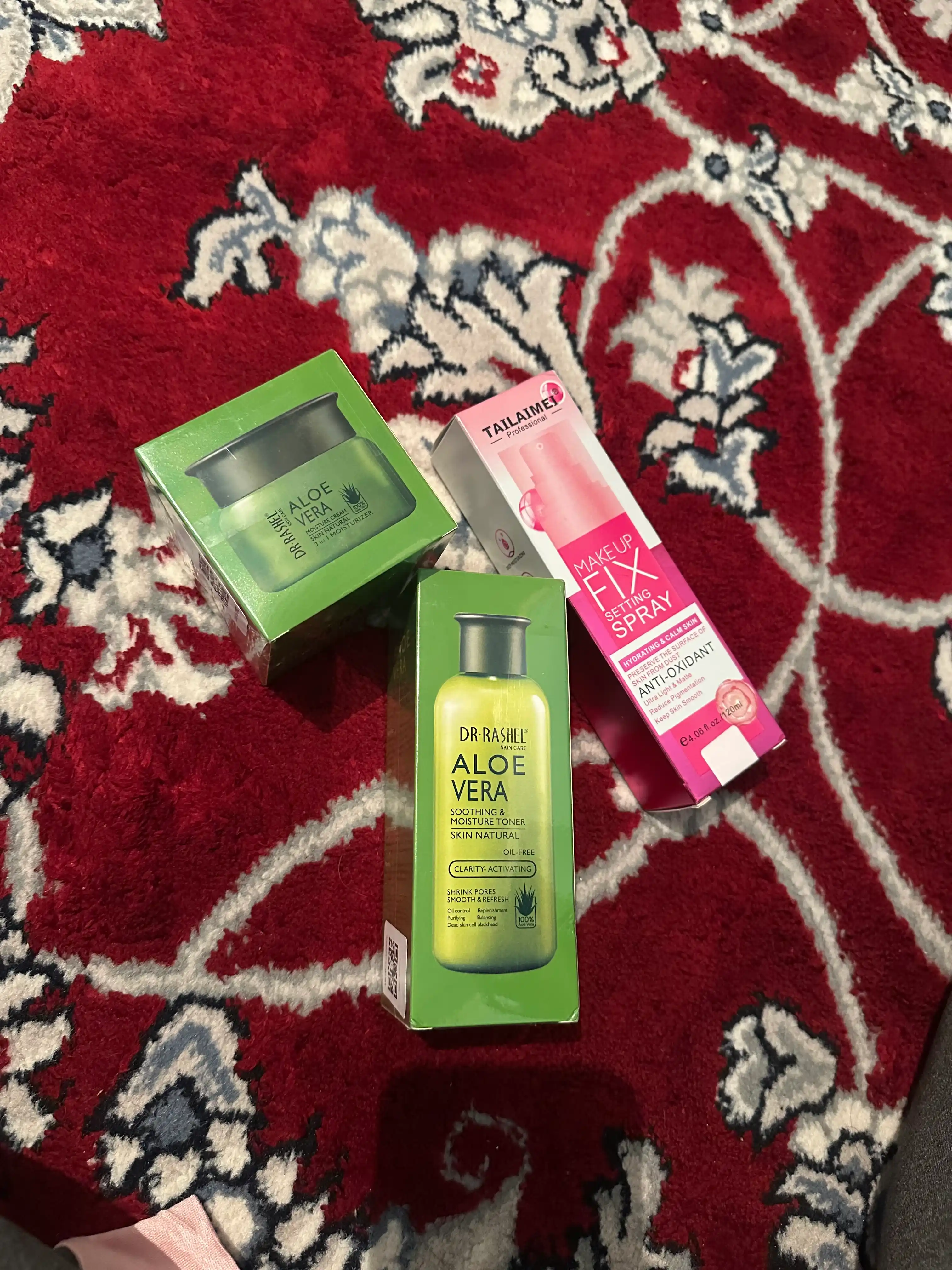 Dr.Rashel Aloe verali 3 in 1 yuz kremi, namlantirish, oziqlantirish va parvarish, 50 g