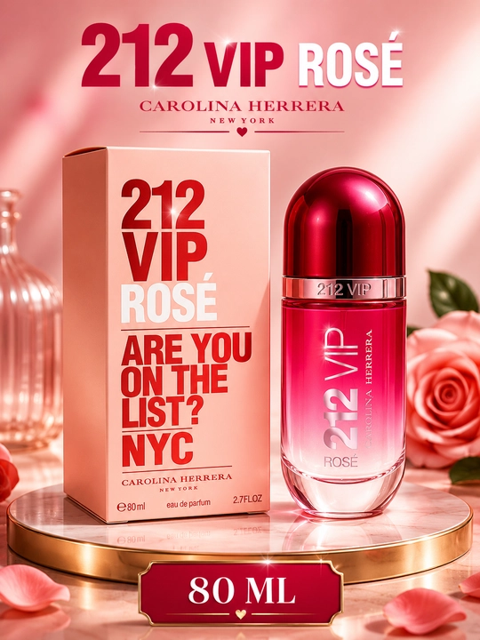 Парфюмерная вода для женщин VIP Rose NYC, 80 мл - 