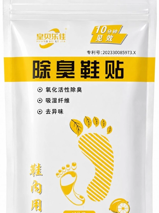 Антибактериальные стикеры от запаха для обуви Shoe Deodorizer, 10 шт.