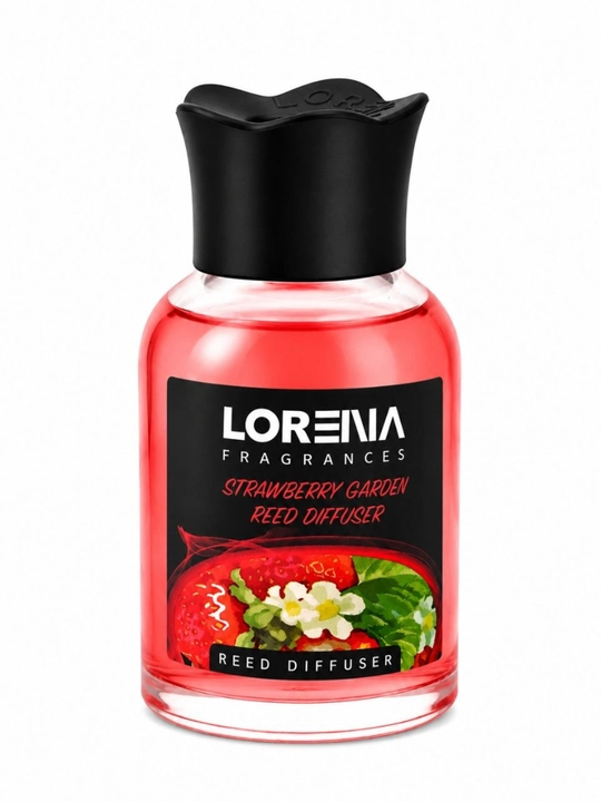 Аромадиффузор Loreva Strawberry Garden Reed Diffuser с ароматом клубники, 100 мл