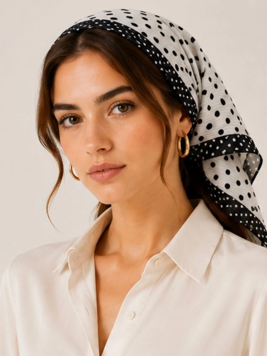 Burmali bandana, ro'mol, Turkiya mahsuloti, 50x50 o‘lchamli