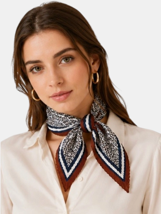 Burmali bandana, ro'mol, Turkiya mahsuloti, 50x50 o‘lchamli - 