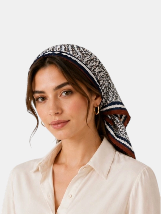 Burmali bandana, ro'mol, Turkiya mahsuloti, 50x50 o‘lchamli
