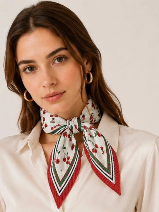 Burmali bandana, ro'mol, Turkiya mahsuloti, 50x50 o‘lchamli