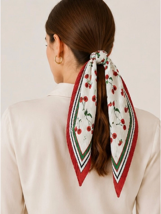 Burmali bandana, ro'mol, Turkiya mahsuloti, 50x50 o‘lchamli