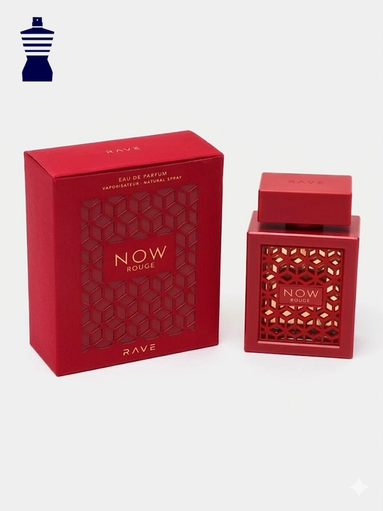 NOW RAVE, RAVE ROUGE, WOMAN, RAVE WHITE Мужские и женские духи, 100 мл, стойкость 1-2 дня