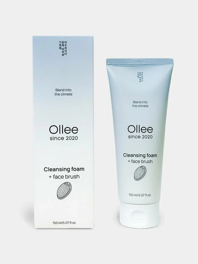 Пенка для умывания Ollee, для всех типов кожи, увлажнение, питание — 2727-OLEPENA