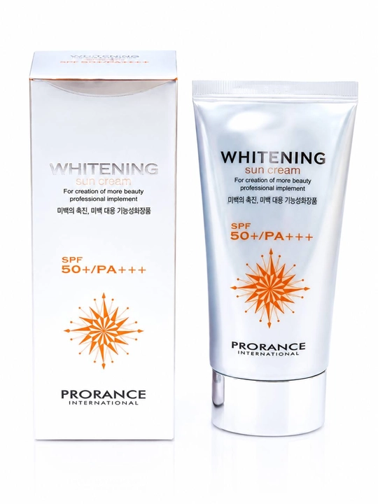 Солнцезащитный крем Prorance Whitening Sun cream SPF 50+, PA+++ 70 мл