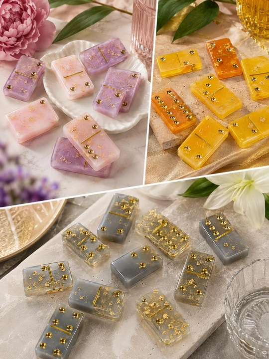 Stol o'yinlari silikon qoliplari, domino qolipi, shaxmat, shashka, shaxmat figuralari