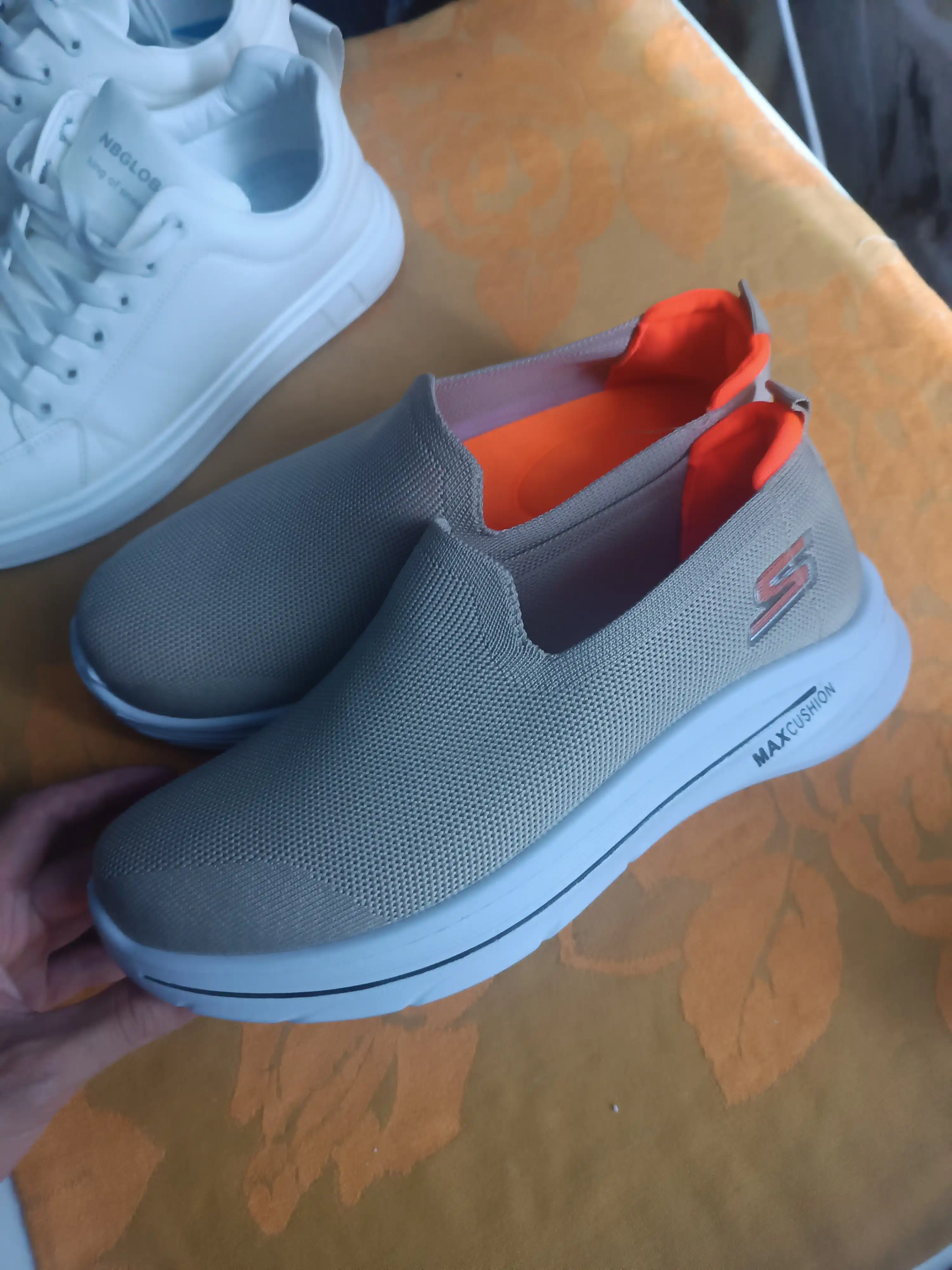 Мужские слипоны  , Max Cushion, дышащие кроссовки для ходьбы на каждый день