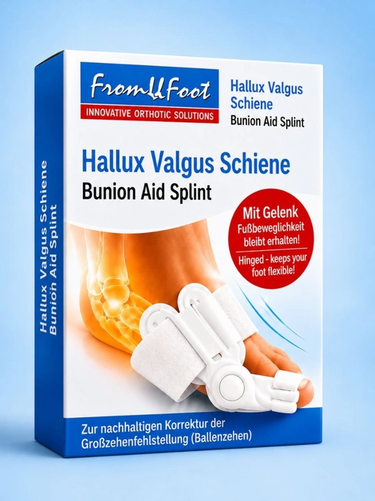 Oyoq bosh barmog‘i uchun Hallux Valgus ortopedik fiksatori
