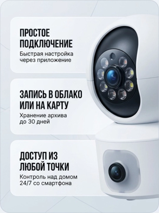 Sq001 Wi-Fi Smart камера Full HD