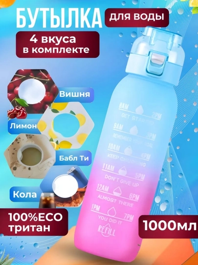 Фитнес-бутылка – удобная, легкая и прочная емкость для спорта и ежедневного использования