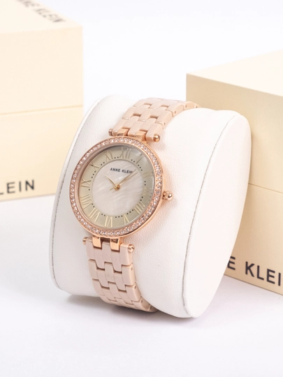 Женские наручные часы Anne Klein AK2130 — TELLER-AK2130-БЕЖЕВ