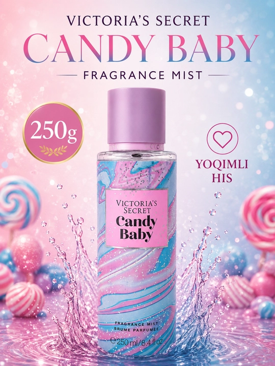 Парфюмированная вода Victorias Secret, Aqua Kiss Rush, Shimmer, Mist, 250 мл - 