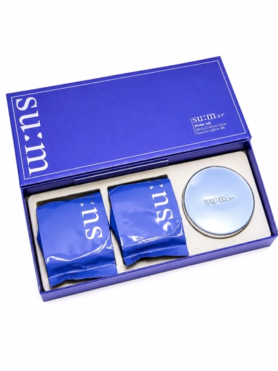 SU:M37° Water-full Mesh Cushion Glow 01 Light Beige, кушон SPF50+ - 