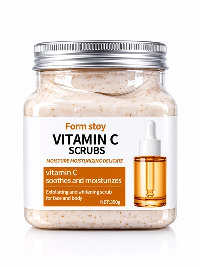 Скраб для тела FORM STAY Avocado, Vitamin C , Vitamin B5, 350 г — SHONASH-FORMSTAYSCRUB-ГОРЧИЧ