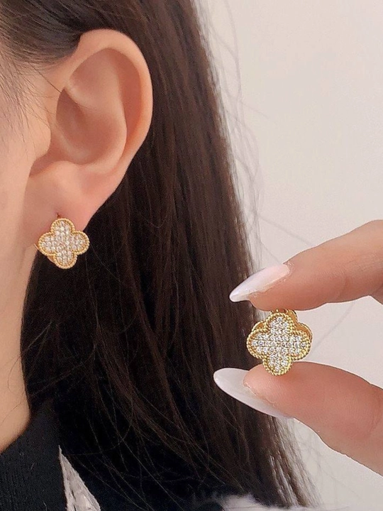 Серьги Van Clef