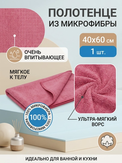 Полотенце из микрофибры, для машины и кухни