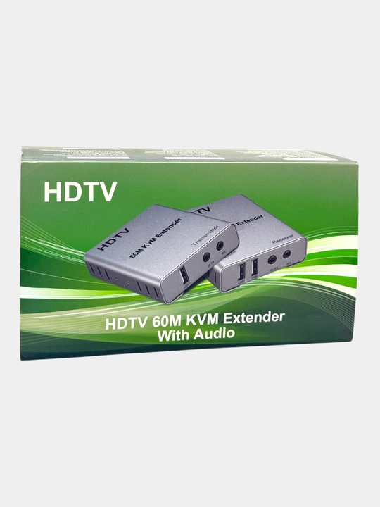 Yuqori aniqlikdagi video va audio signallarni uzatish uchun HDMI 60 metrli KVM udlinitel