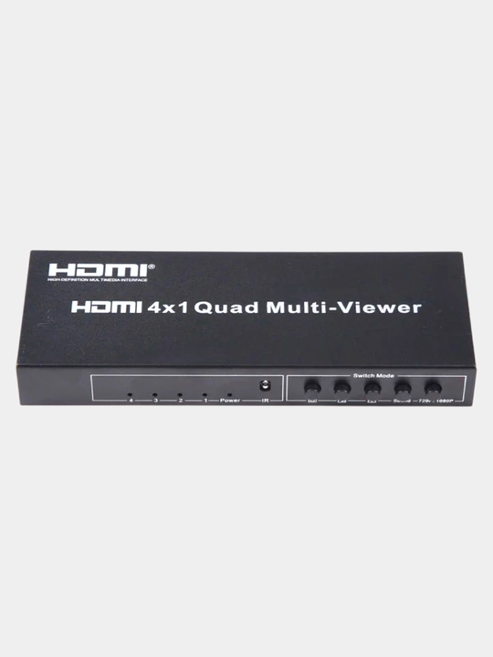 HDMI kop ekranli 4 tasi 1 da funksiya rejimi bittada 4 tagacha HDMI namoyish uchun moljallangan - 