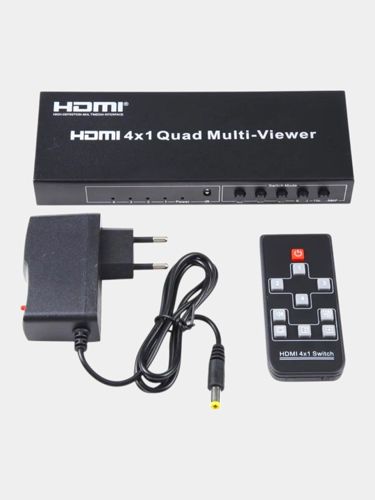 HDMI мульти экран 4в1 функция режим предназначенный отображения до 4HDMI на одном экране