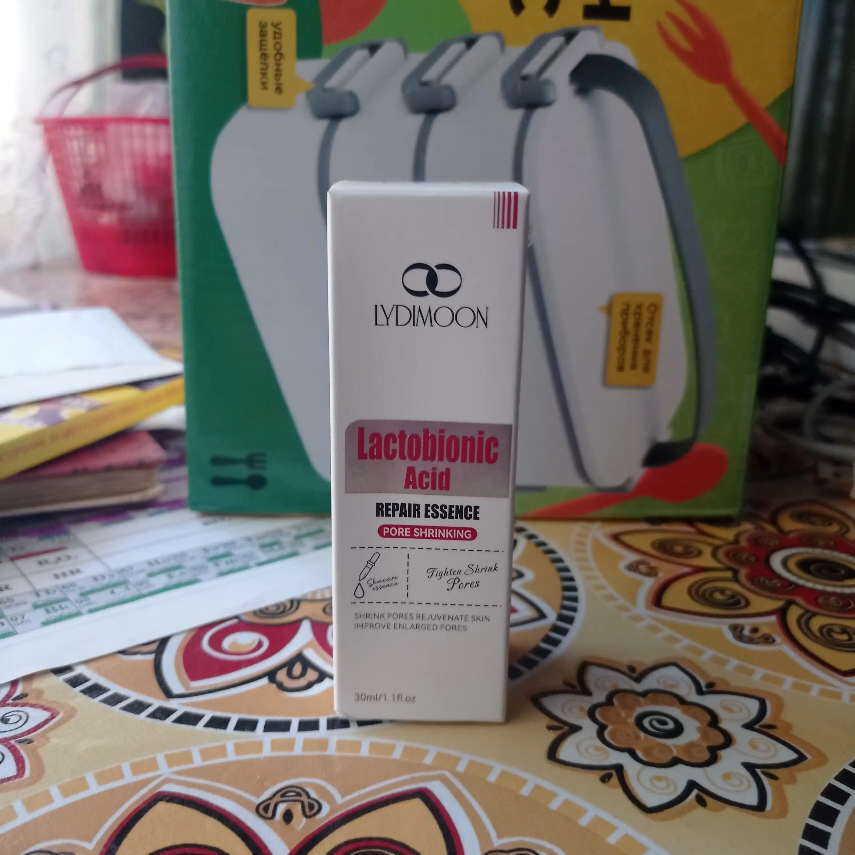 LYDIMOON Laktobion kislotasi ko'zalarni toraytiruvchi mohiyat 30 ml