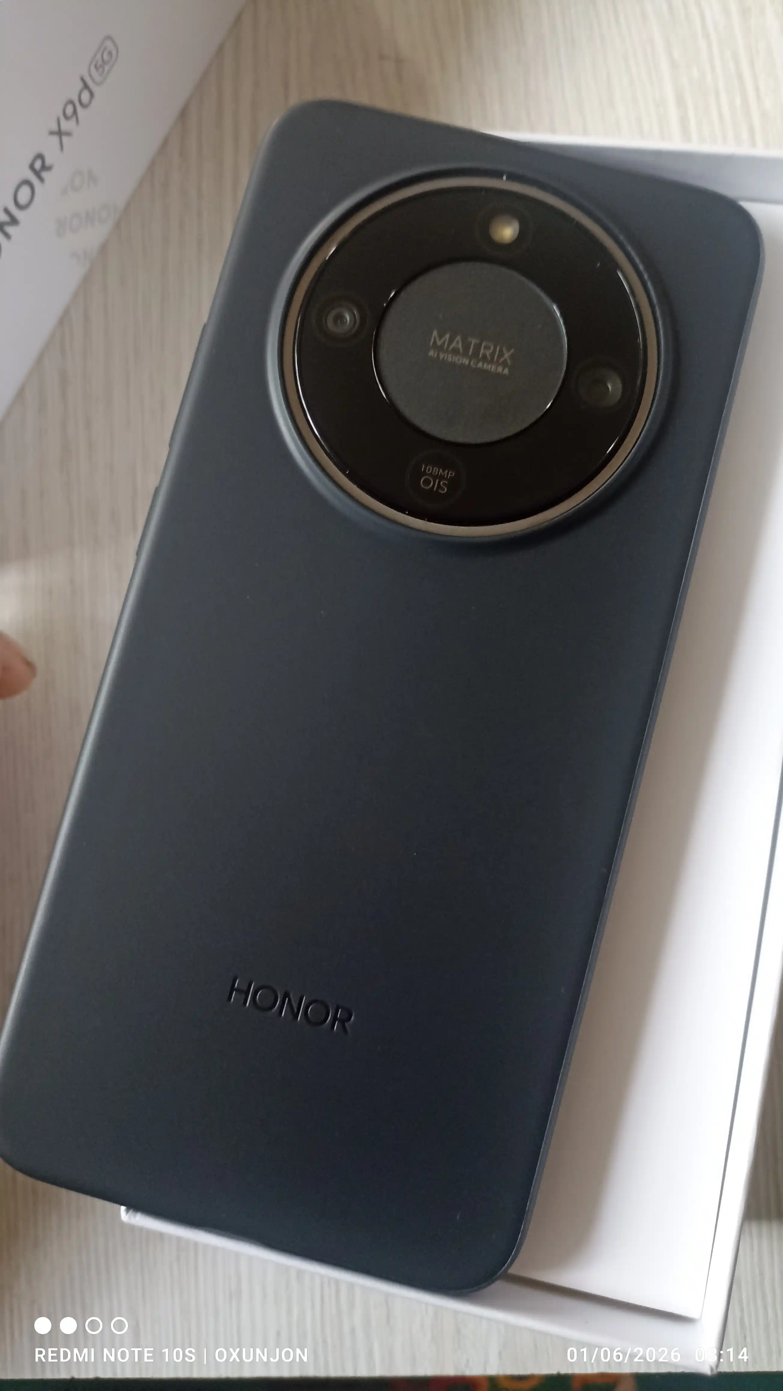 Смартфон HONOR X9d 5G 6.79" AMOLED, Snapdragon 6 Gen 4, 108 Мп, 8300 мА·ч