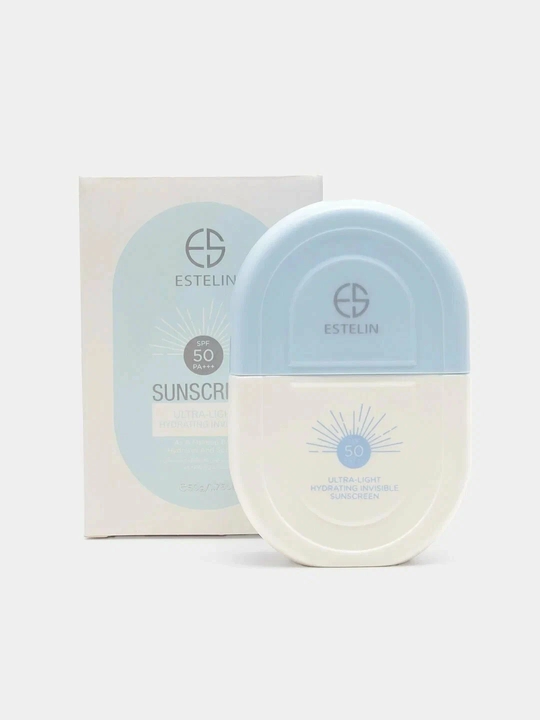 ESTELIN SPF50 quyoshdan himoyalovchi kremi, 50 g, o‘ta yengil, ko‘rinmas, namlovchi