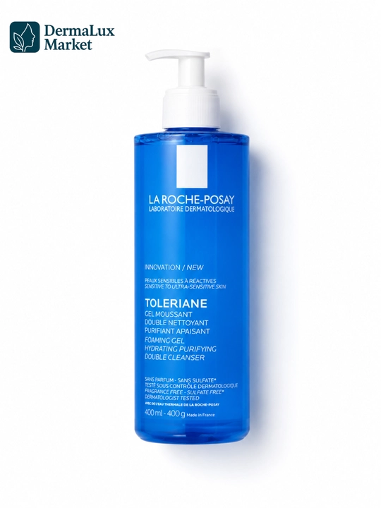 Нежный ежедневный уход Toleriane La Roche - нежная формула для ухода за лицом, 400ml