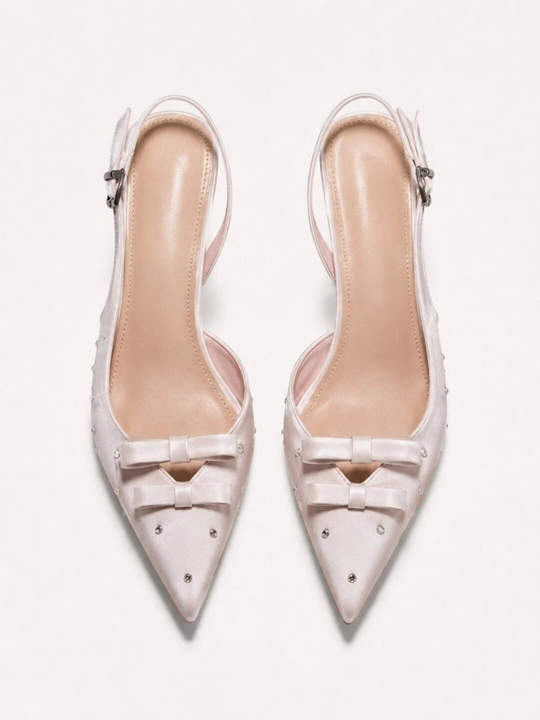 Ayollar uchun nafis va zamonaviy tuflilar, slingback modellari