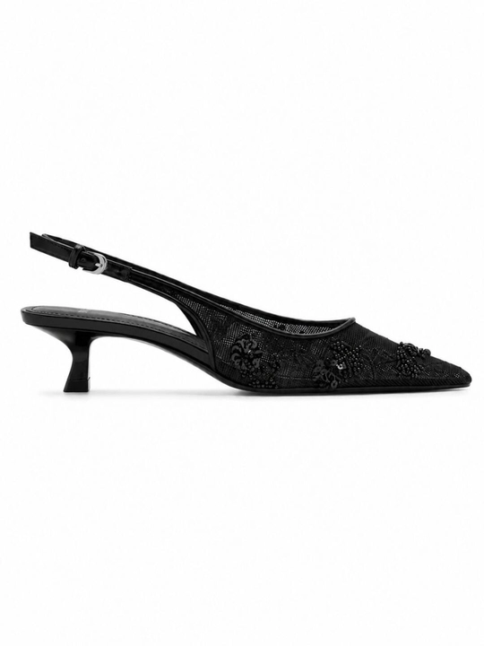 Ayollar uchun nafis va zamonaviy tuflilar, slingback modellari