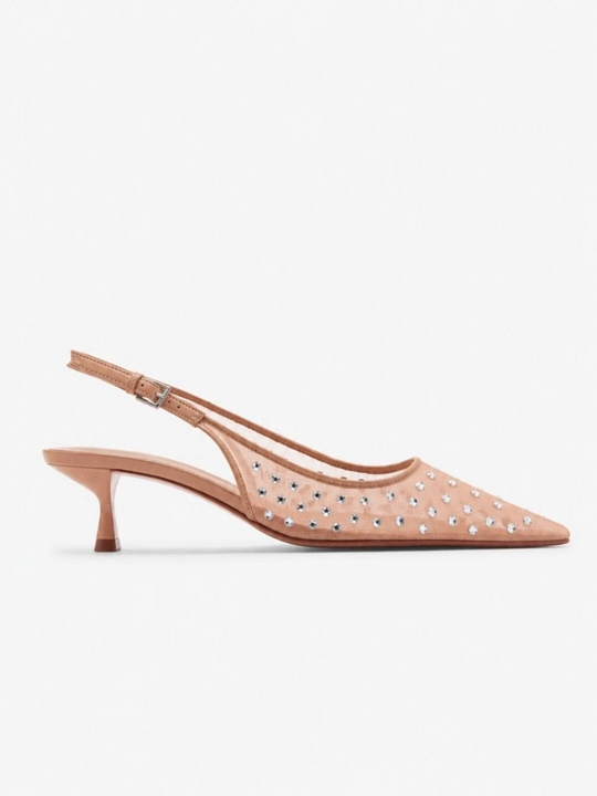 Ayollar uchun nafis va zamonaviy tuflilar, slingback modellari