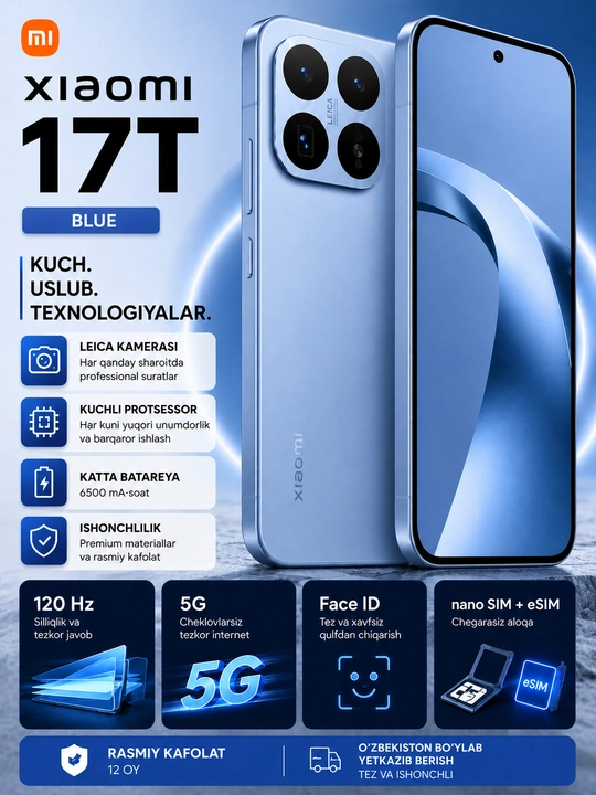 Xiaomi 17T + Шопер, IMEI