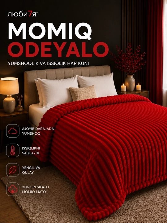 Velsoft Four Seasons ikki tomonlama plyushli pled, velsoftdan tayyorlangan, 200 * 235 sm