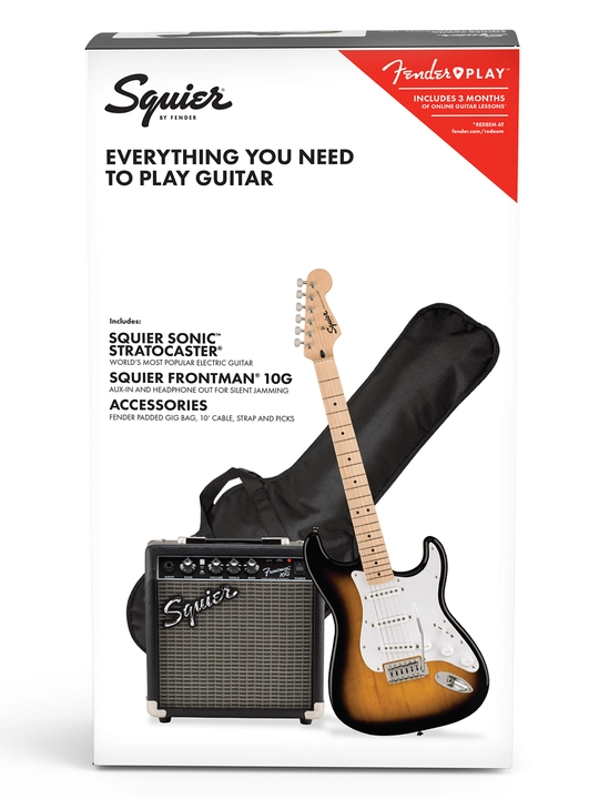 Fender Squier Sonic Stratocaster TSB to’plami