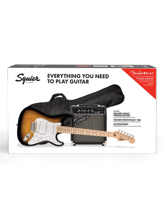 Fender Squier Sonic Stratocaster TSB to’plami