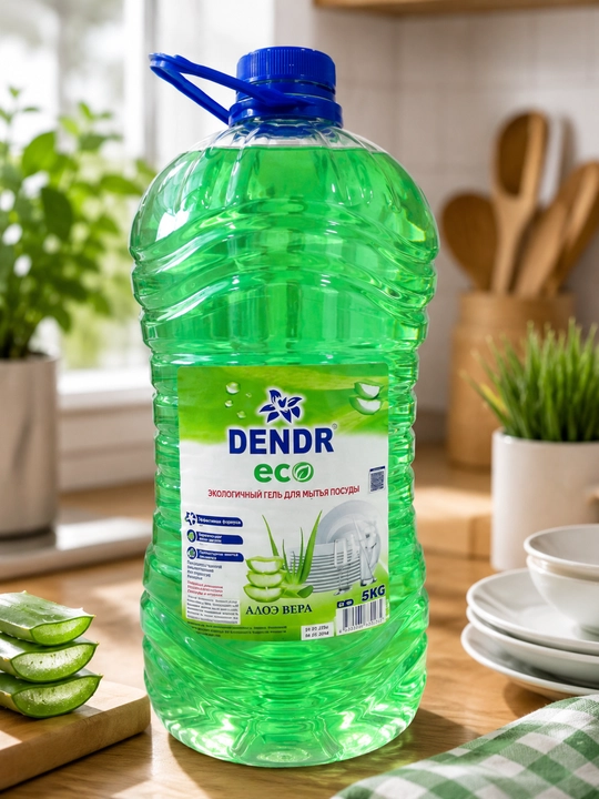 Гель для посуды DENDR, 5 кг - 