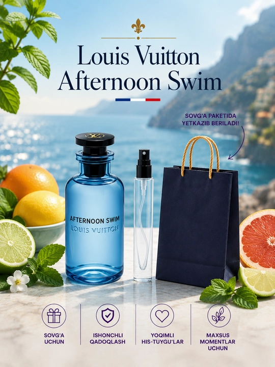 Parfyumlangan suv Louis Vuitton Afternoon Swim (uniseks)
