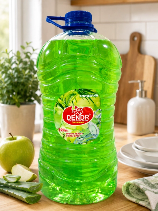 Гель для посуды DENDR, 5 кг - 