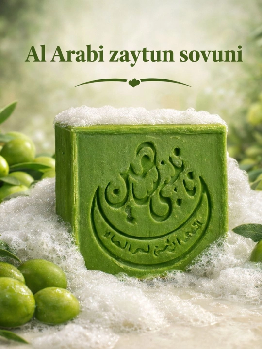 Arab sovuni hazraz osma sovun aloy sovun zaytun sovun soch va tana uchun sovun halol